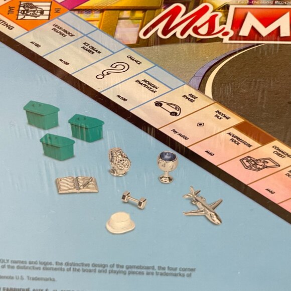 New Ms. Monopoly Game The First Game Where Women Make More Than Men Sealed - Picture 8 of 8